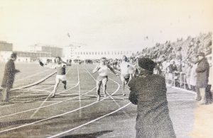 Легкоатлетический забег в честь открытия стадиона “Волна», 11.10.1969 г.